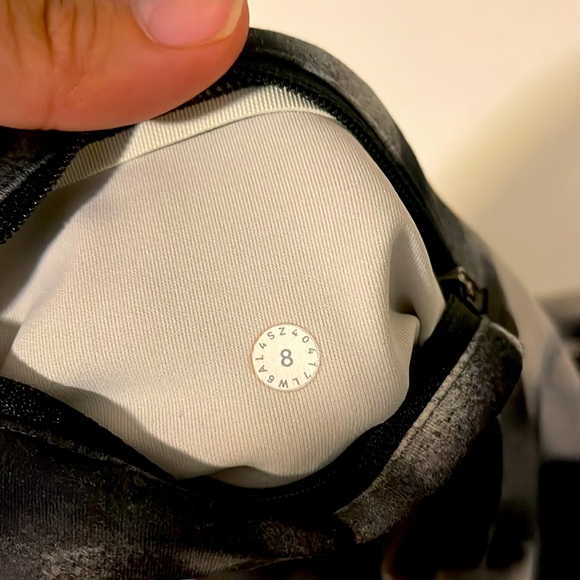 Lululemon Wunder Under Marble Crop Leggings - Picture 4 of 4